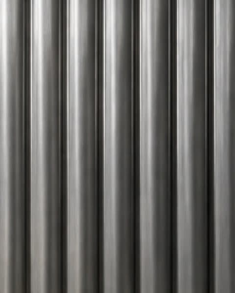 Fluted steel
