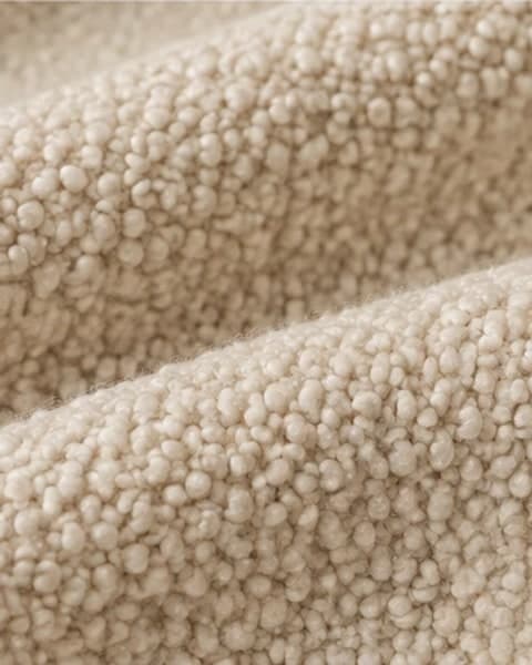 Ivory bouclé