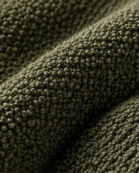 Olive bouclé