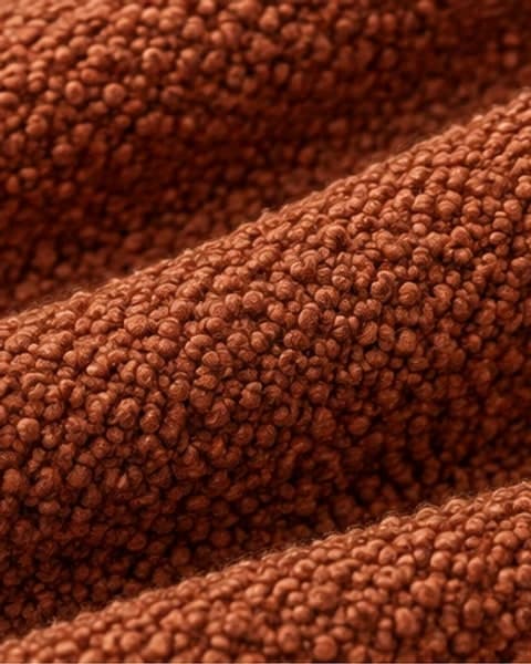 Terracotta bouclé